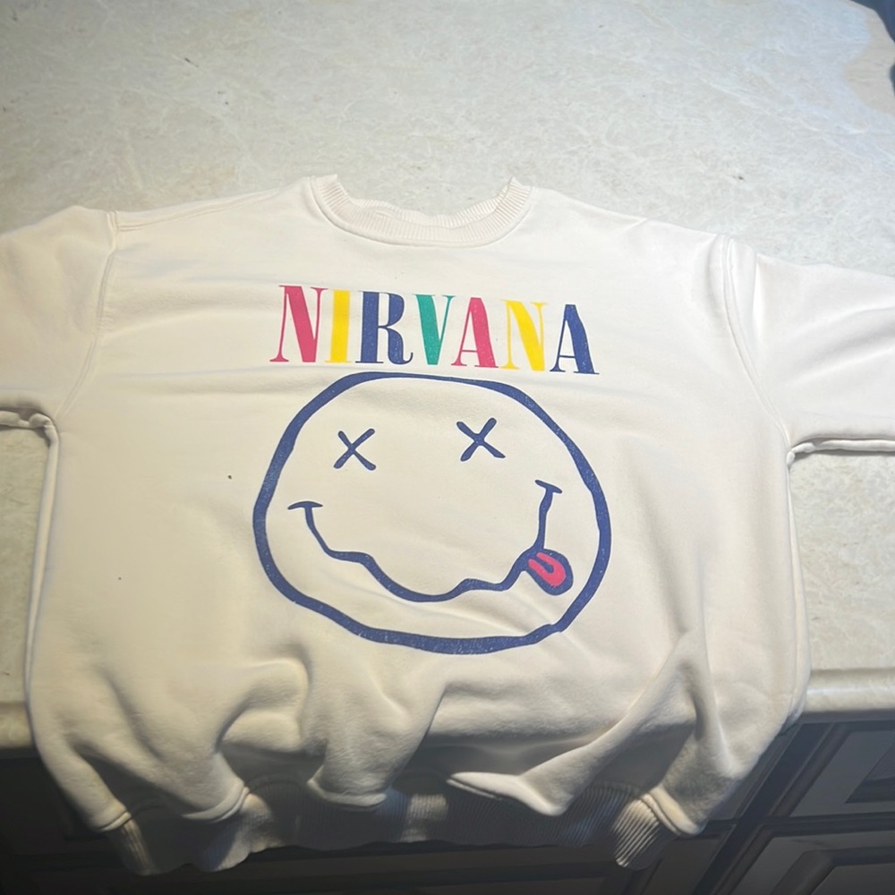 Size 11-12 Girls sweatshirt barely worn